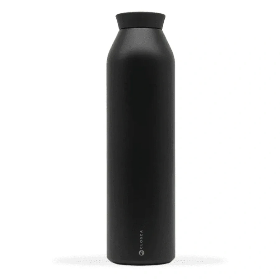 Butelka termiczna Closca Flat 600ml - Basic Black