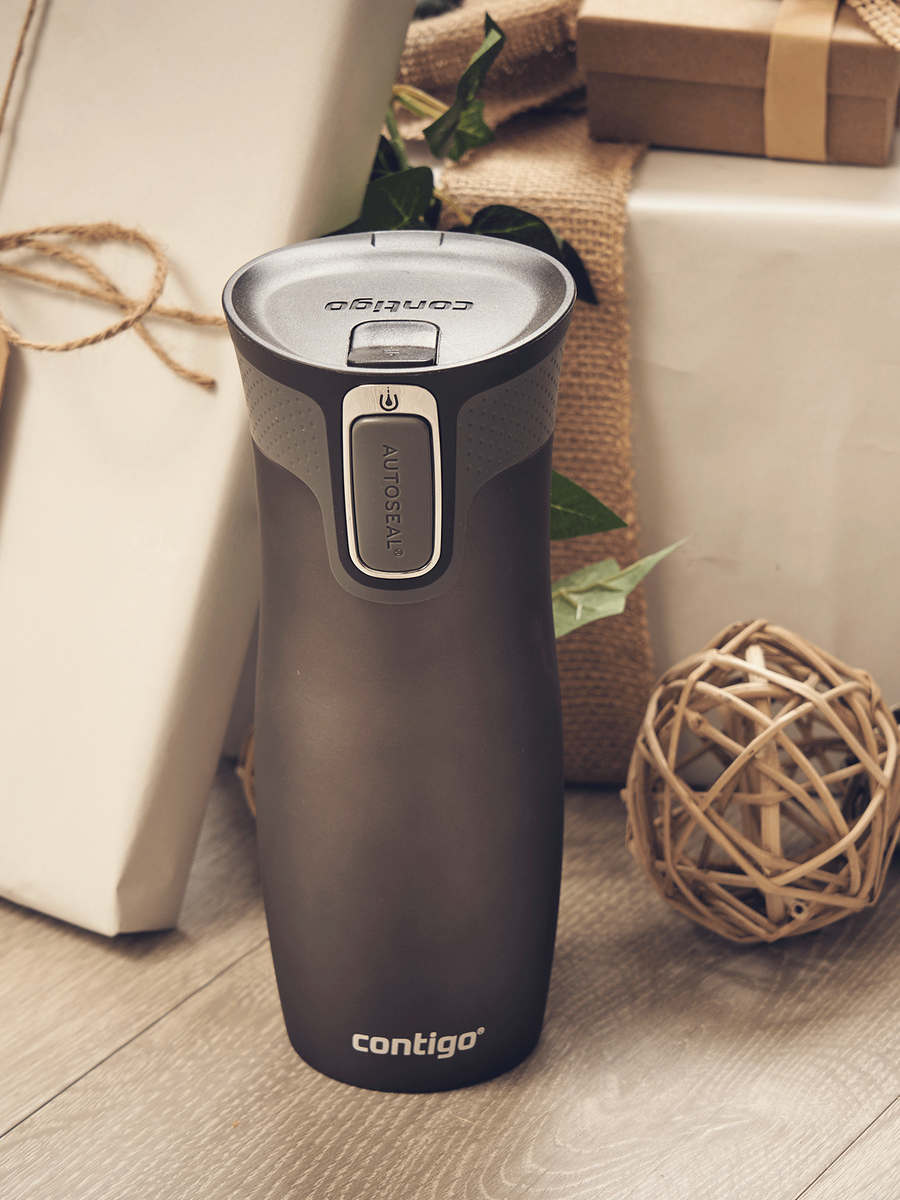 Contigo West Loop 2.0 - Kubek termiczny z grawerem - 470ml - Grafitowy