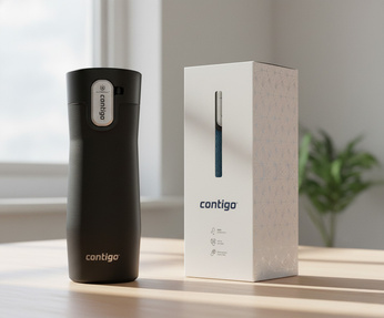 Pudełko do kubków termicznych Contigo West Loop 3.0, Huron, Byron o pojemności 470 ml