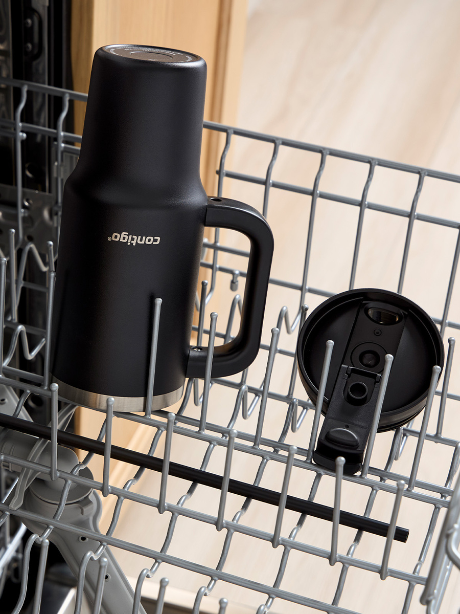 Contigo Streeterville Tumbler Mini - Kubek termiczny ze słomką - 880 ml - Licorice