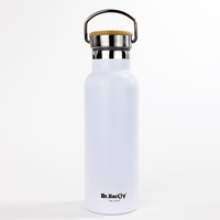 Dr.Bacty Iris - Butelka termiczna stalowa - 500 ml - biała