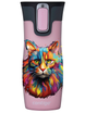 Contigo West Loop 2.0 - Kubek termiczny - 470ml - Kot - Różowy Mat
