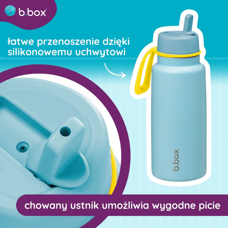 B.Box Butelka termiczna ze składanym ustnikiem – 1l Pool Side
