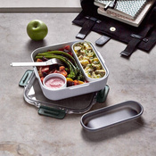 Black+Blum Lunch box kwadratowy oliwkowy