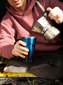 Dr.Bacty Apollo 2.0 - Kubek termiczny na kawę - 360 ml - Monaco Blue