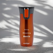 Contigo West Loop 2.0 - Kubek termiczny z grawerem - 470ml - Pomarańczowy