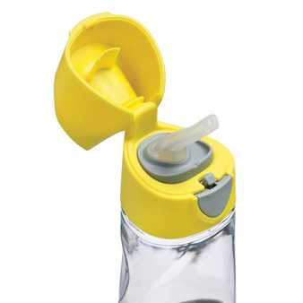 B.Box Butelka tritanowa ze słomką 450ml Lemon Sherbet
