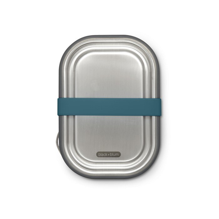 Black+Blum Lunch box stalowy L morski