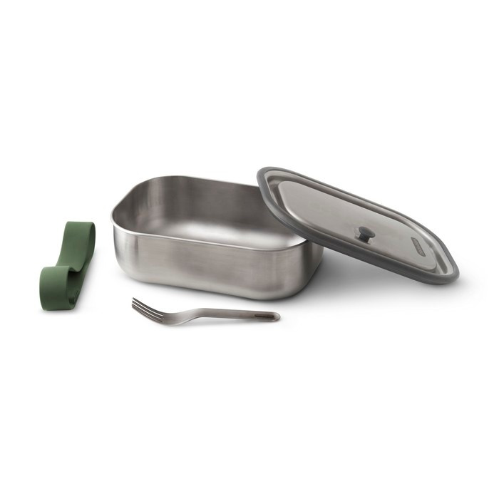 Black+Blum Lunch box stalowy S oliwkowy