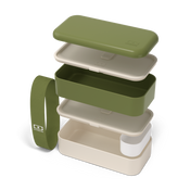 Monbento Lunchbox Bento Original Olive Recycled