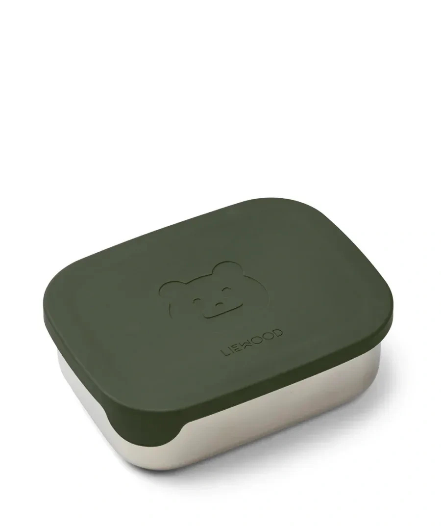Lunchbox Liewood Arthur 900ml - Mr bear hunter green