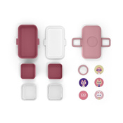 Monbento Lunchbox dziecięcy Tresor Pink Blush