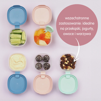 B.Box Pojemniki na przekąski 3 szt. Berry