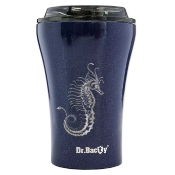 Dr.Bacty Apollo - Kubek do kawy - 227 ml - Seahorse - granatowy