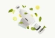 Closca Glass Grey - Butelka - 420ml - Coral/G