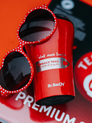 Kubek z grawerem Dr.Bacty Apollo 227 ml - Szlak mnie trafia- czerwony
