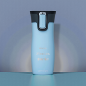 Contigo West Loop 2.0 - Kubek termiczny z grawerem - 470ml - błękitny