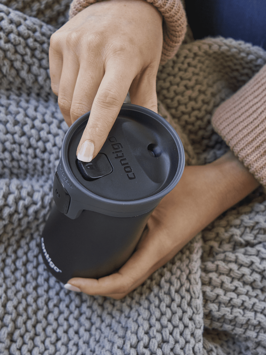 Contigo Pinnacle - Kubek termiczny z grawerem - 300ml - Matte Black