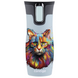 Kubek termiczny Contigo West Loop 2.0 470ml - Kot - Błękitny Mat