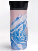 Contigo West Loop 2.0 - Kubek termiczny - 470ml - Summer Waves - Różowy Mat