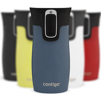 Contigo West Loop Mini - Kubek termiczny - 300ml - niebieski metalik - powystawowy
