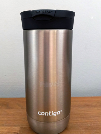 Kubek termiczny na kawę Contigo Huron 2.0 470ml - Złoty - powystawowy