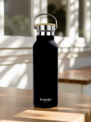 Dr.Bacty Iris - Butelka termiczna stalowa - 500 ml - czarna