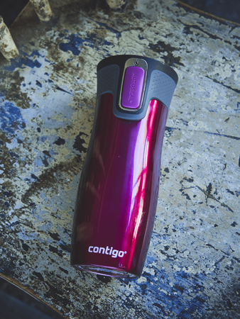 Contigo West Loop 2.0 - Kubek termiczny - 470ml - Koń - Malinowy