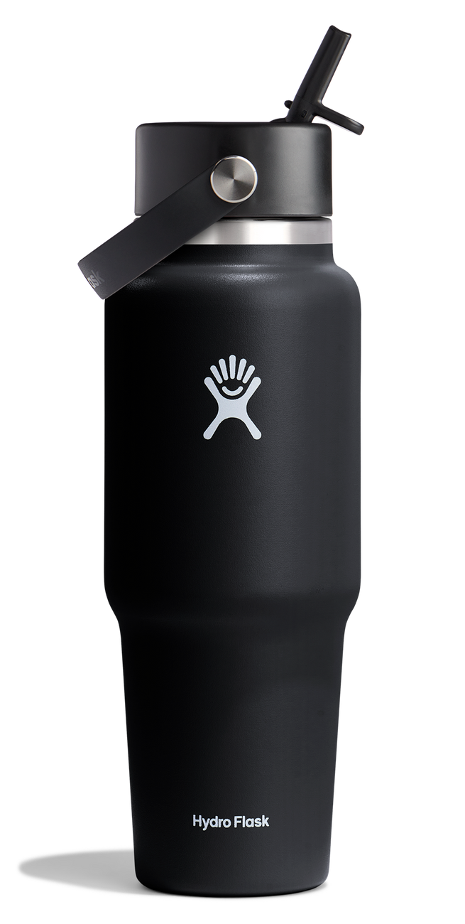 Hydro Flask Butelka 0,94L Wid Flex Straw Travel Bootle Black