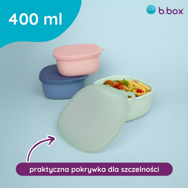 B.Box Silikonowy pojemnik z pokrywką do lunchboxa Forest