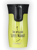 Contigo West Loop Mini - Kubek termiczny - 300ml - Tak wygląda Super Mama - Limelight