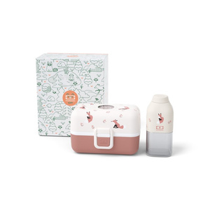 Monbento Zestaw KidsGiftBox 3el. Cinnamon Fox