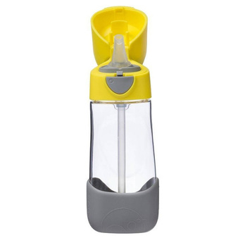 B.Box Butelka tritanowa ze słomką 450ml Lemon Sherbet