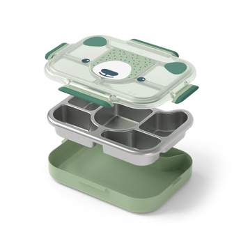 Monbento Lunchbox dziecięcy Wonder Graphic Green Bear