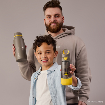 B.Box Batman Butelka termiczna ze składanym ustnikiem – 1L