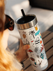 Kubek termiczny ze słomką Contigo Luxe Tumbler 720ml - Summer - Salt