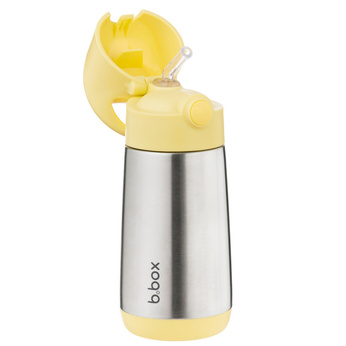 b.box Bidon Termiczny ze Słomką Stalowy 350ml Lemon Twist