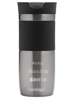 Contigo Byron - Kubek termiczny z grawerem - 470ml - Gunmetal