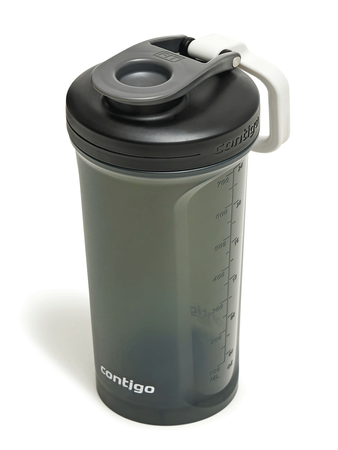 Contigo Shake&Go 2.0 - Shaker do odżywek - 820 ml - czarny