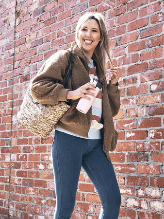 Contigo West Loop 2.0 - Kubek termiczny - 470ml - różowy mat - powystawowy