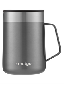 Contigo Streeterville - Kubek termiczny z uchem - 420 ml - Szary