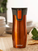 Contigo West Loop 2.0 - Kubek termiczny z grawerem - 470ml - Pomarańczowy