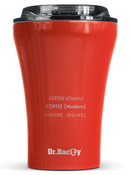 Kubek do kawy Dr.Bacty Apollo - 227 ml - czerwony - Z twoim grawerem