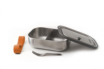 Black+Blum Lunch box stalowy L pomarańczowy
