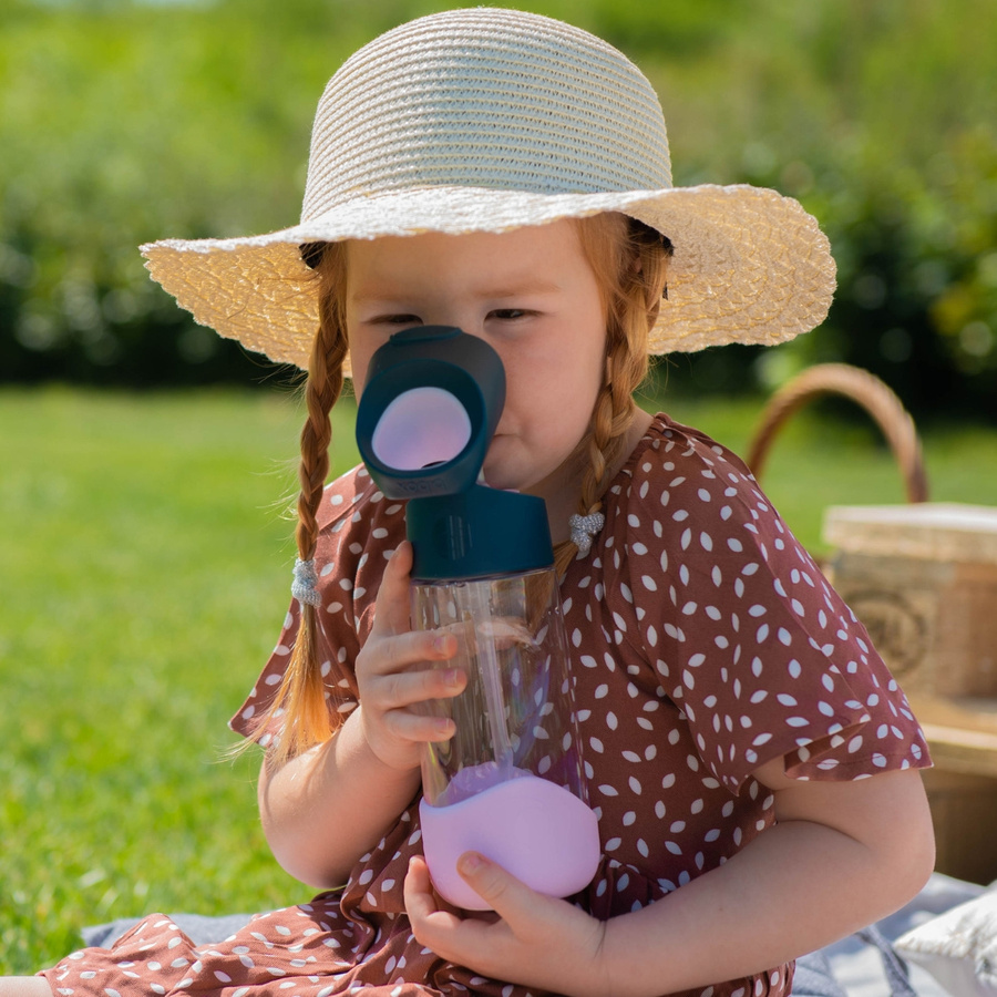 b.Box Zestaw Prezentowy Mini Lunchbox + Bidon ze Słomką 450ml Indigo Rose