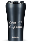 Dr.Bacty Apollo 2.0 - Kubek termiczny na kawę - Eliksir cierpliwości - 360 ml - Gunmetal