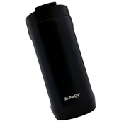 Dr.Bacty Notus - Kubek termiczny na kawę 2w1 - 360 ml - czarny - powystawowy