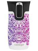 Contigo West Loop Mini - Kubek termiczny - 300ml - Glamour - Biały Metalik