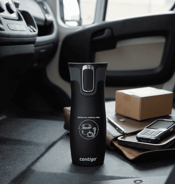 Contigo West Loop 2.0 - Kubek termiczny dla Kuriera - 470 ml - czarny
