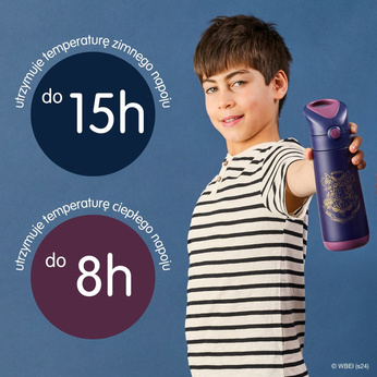 B.Box Harry Potter butelka termiczna - bidon dla dzieci ze słomką 500ml Harry Potter